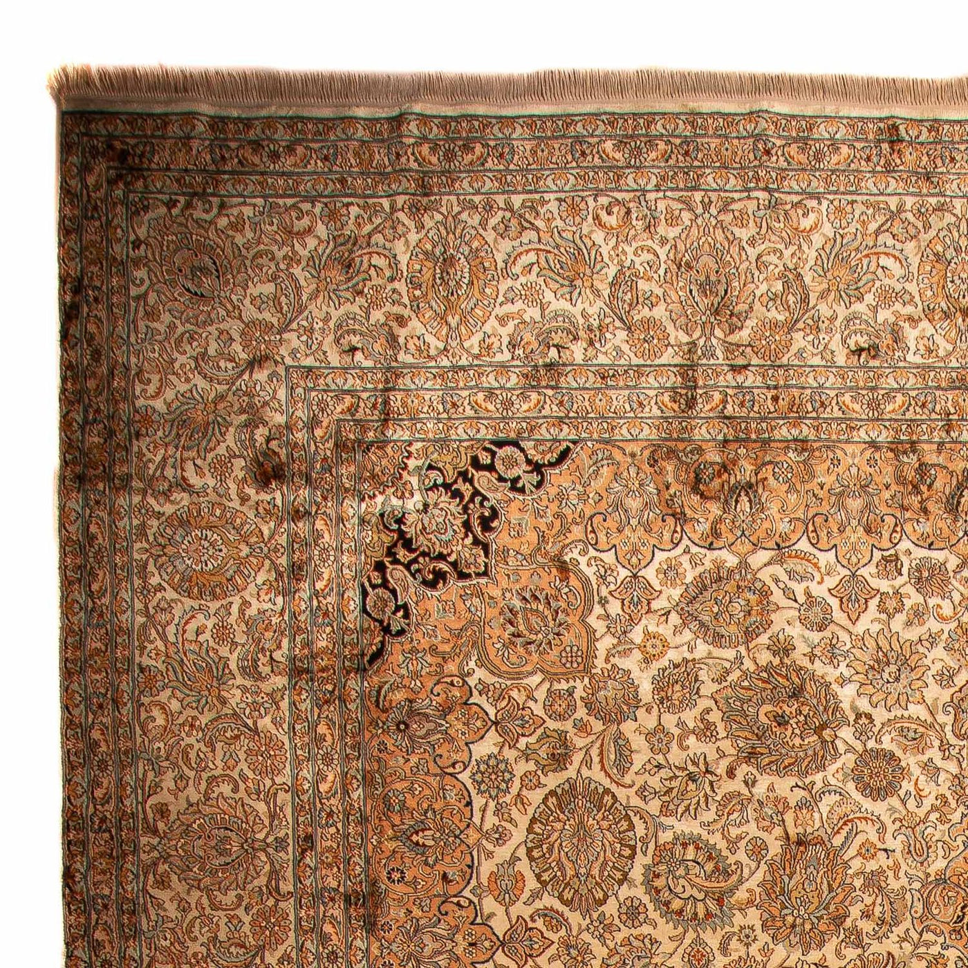 Kashmir Silk Rug 410x307cm - Oriental Rug