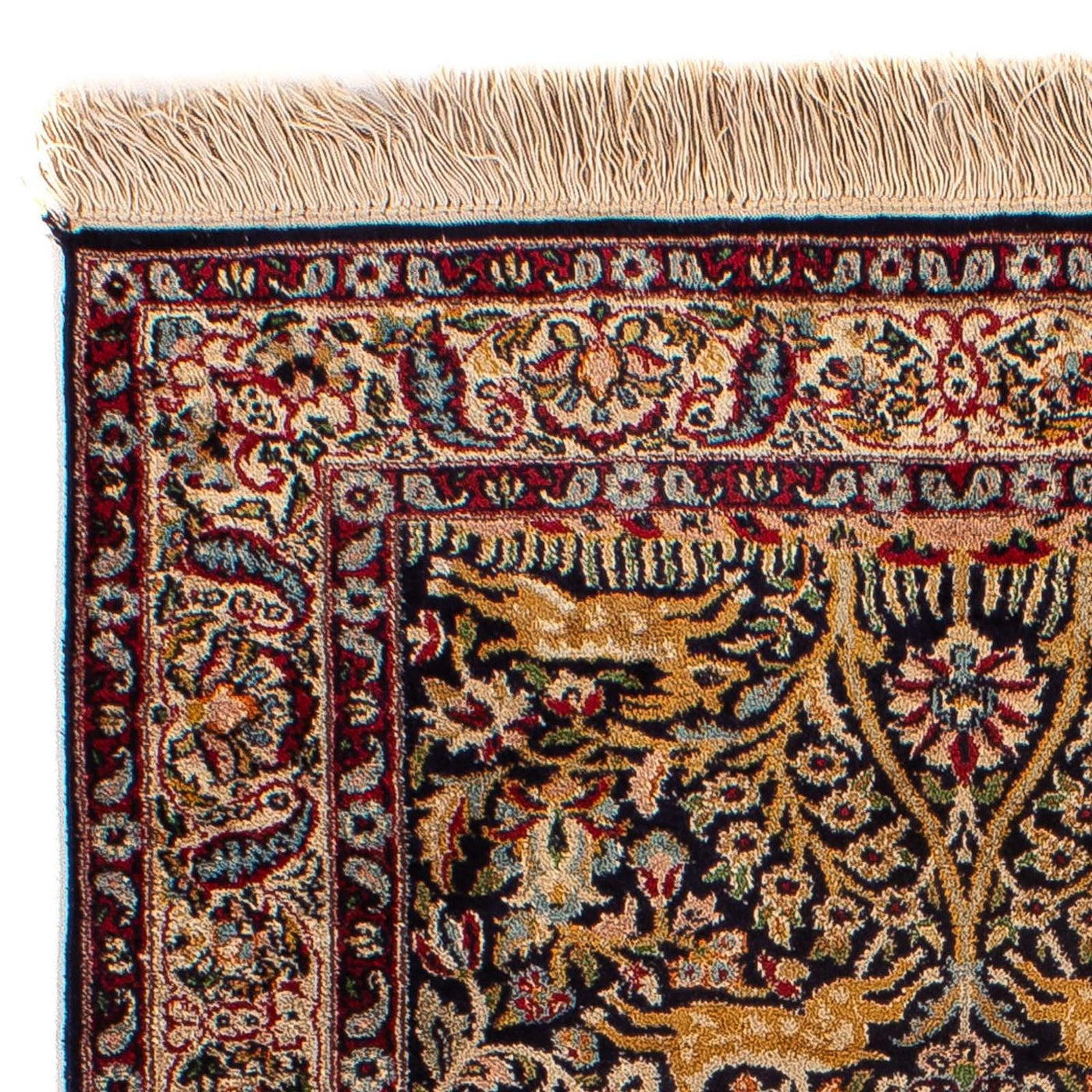 Indo Sarouk Rug 123x81cm - Oriental Rug