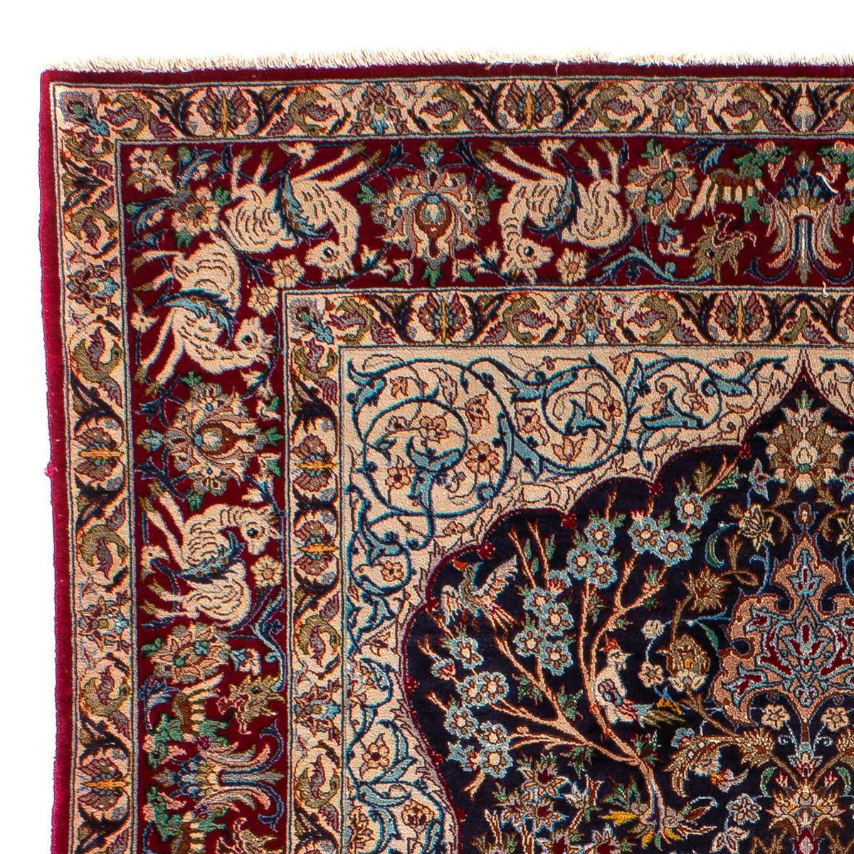 Perser Rug - Isfahan - Premium - 173 x 117 cm - dark blue