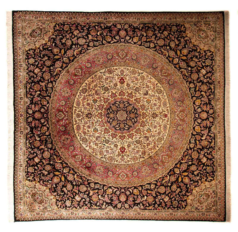 Perser Rug - Tabriz - Royal square  - 300 x 294 cm - dark blue