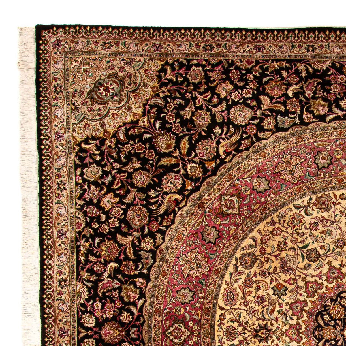 Perser Rug - Tabriz - Royal square  - 300 x 294 cm - dark blue