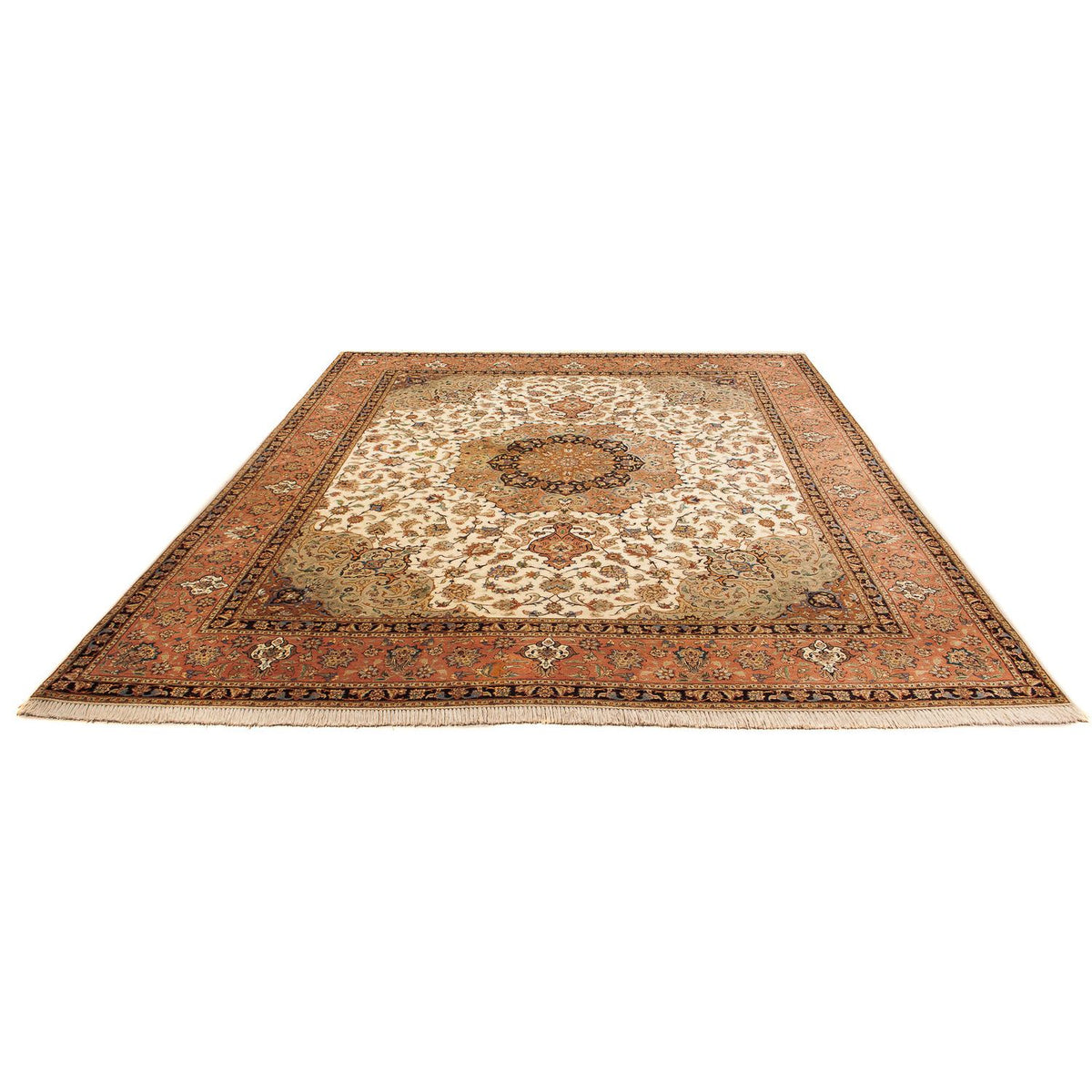 Perser Rug - Tabriz - Royal - 300 x 246 cm - beige