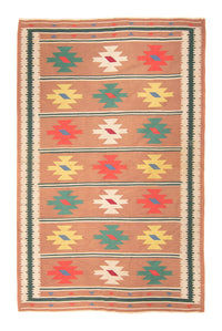 Kelim Rug - Trendy - 215 x 135 cm - light brown