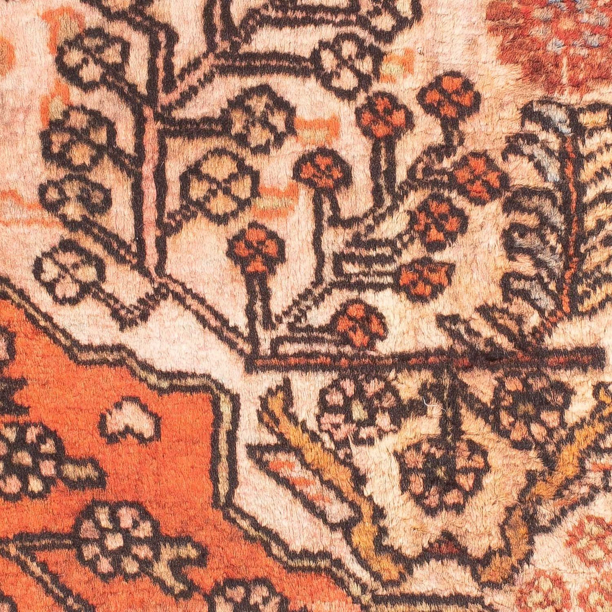 Perser Rug - Nomadic square  - 114 x 96 cm - multicolored