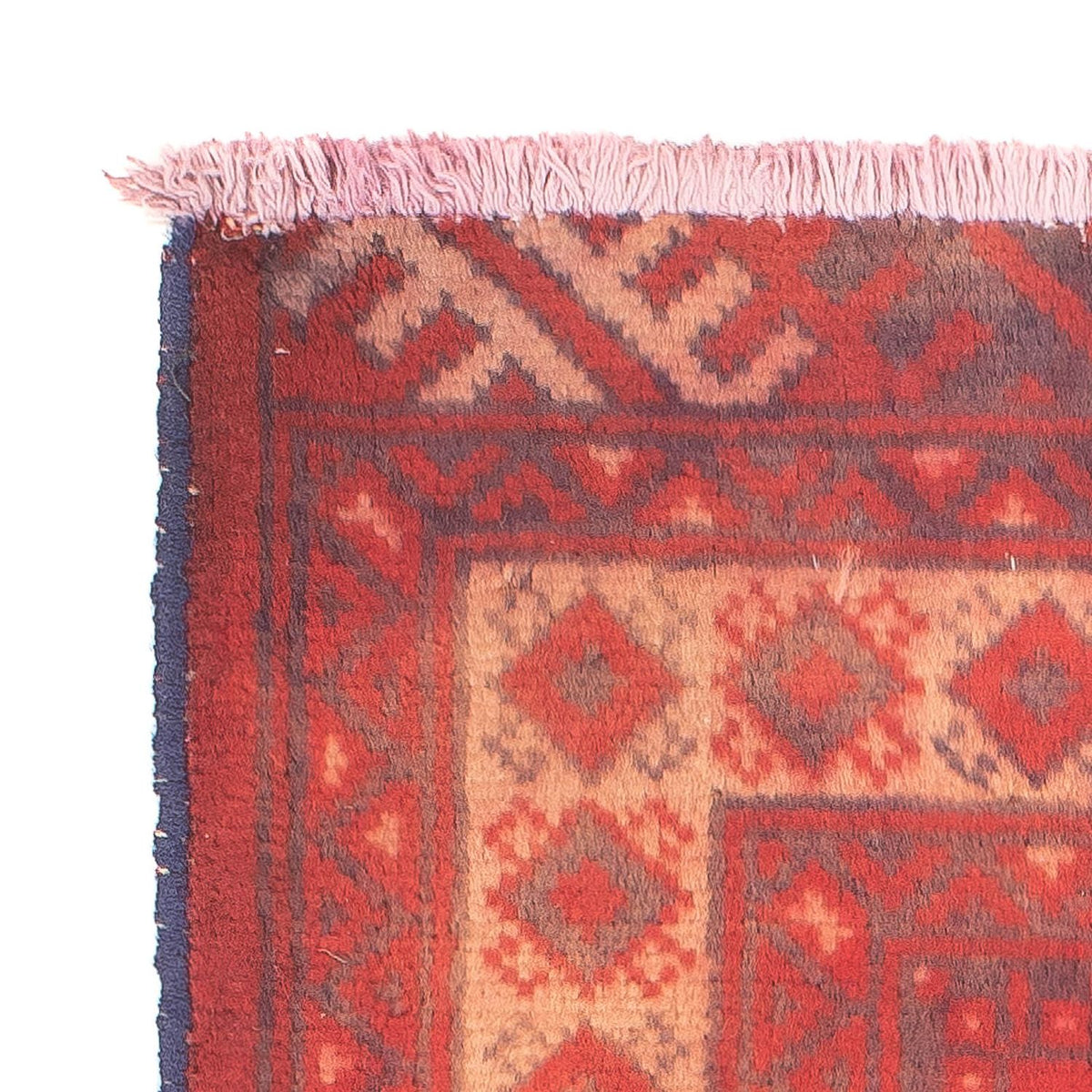 Turkaman Rug - 85 x 67 cm - red