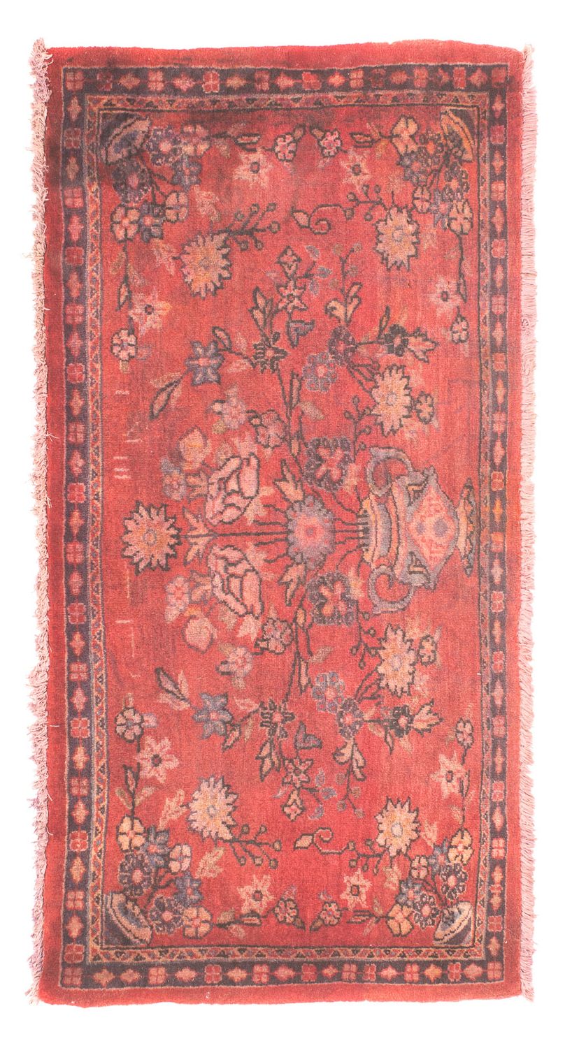 Perser Rug - Keshan - 115 x 55 cm - light red