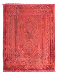 Pakistani Rug - 89 x 68 cm - red