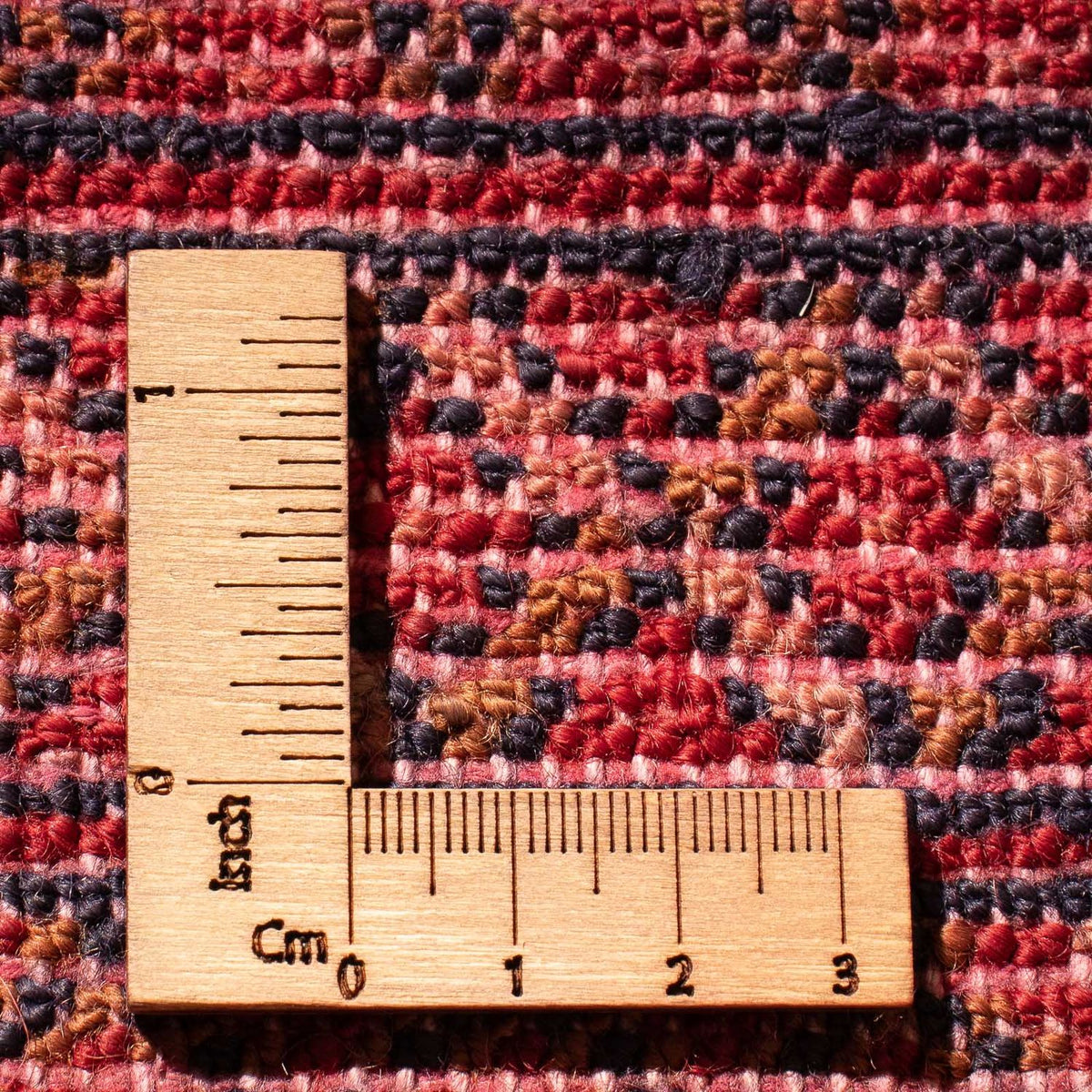 Pakistani Rug - 86 x 60 cm - dark red