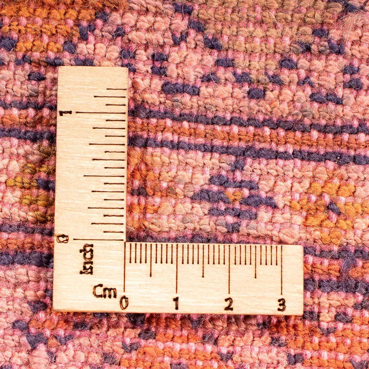 Turkaman Rug - 80 x 67 cm - light red