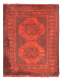 Turkaman Rug - 86 x 70 cm - rust