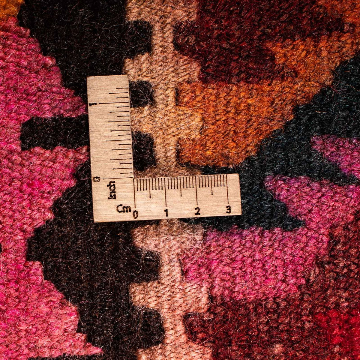 Runner Kelim Rug - Old - 300 x 140 cm - multicolored