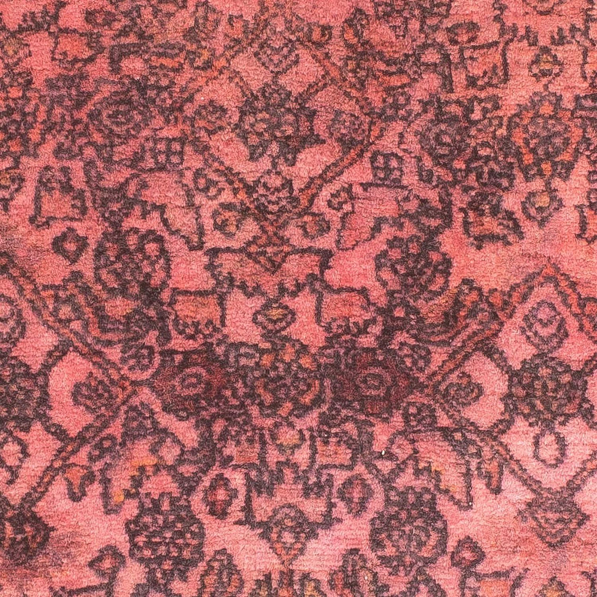 Perser Rug - Classic square  - 72 x 67 cm - light red