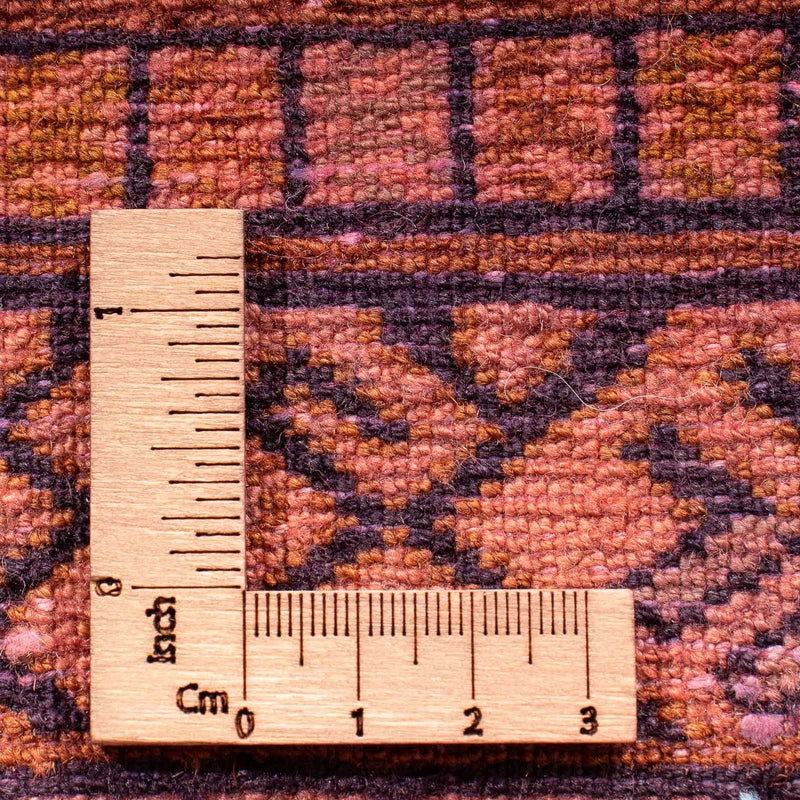 Turkaman Rug - 84 x 62 cm - light red