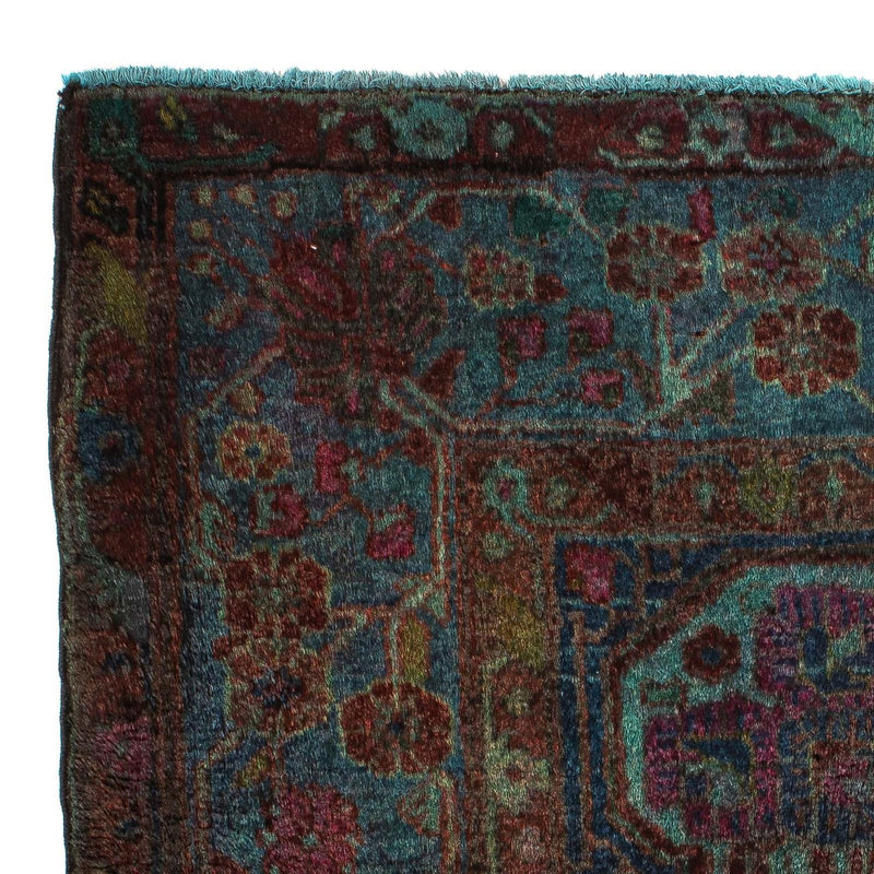Perser Rug - Nomadic - 111 x 80 cm - light blue