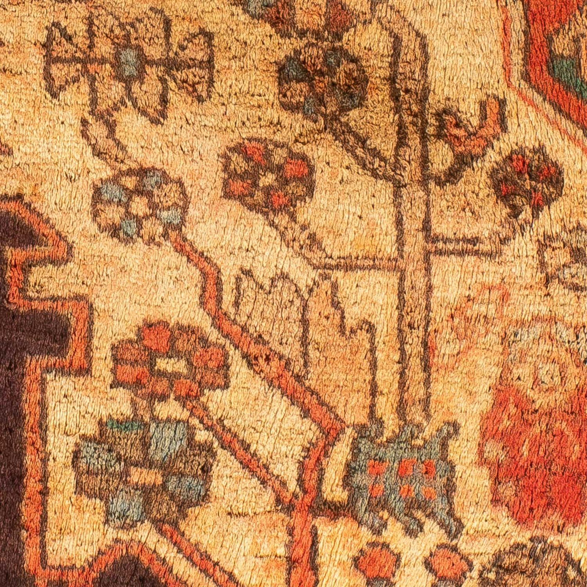 Perser Rug - Nomadic - 110 x 82 cm - multicolored