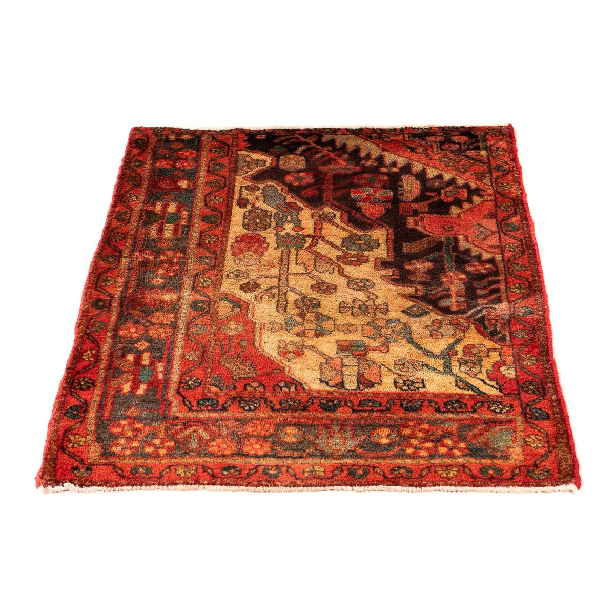 Perser Rug - Nomadic - 110 x 82 cm - multicolored