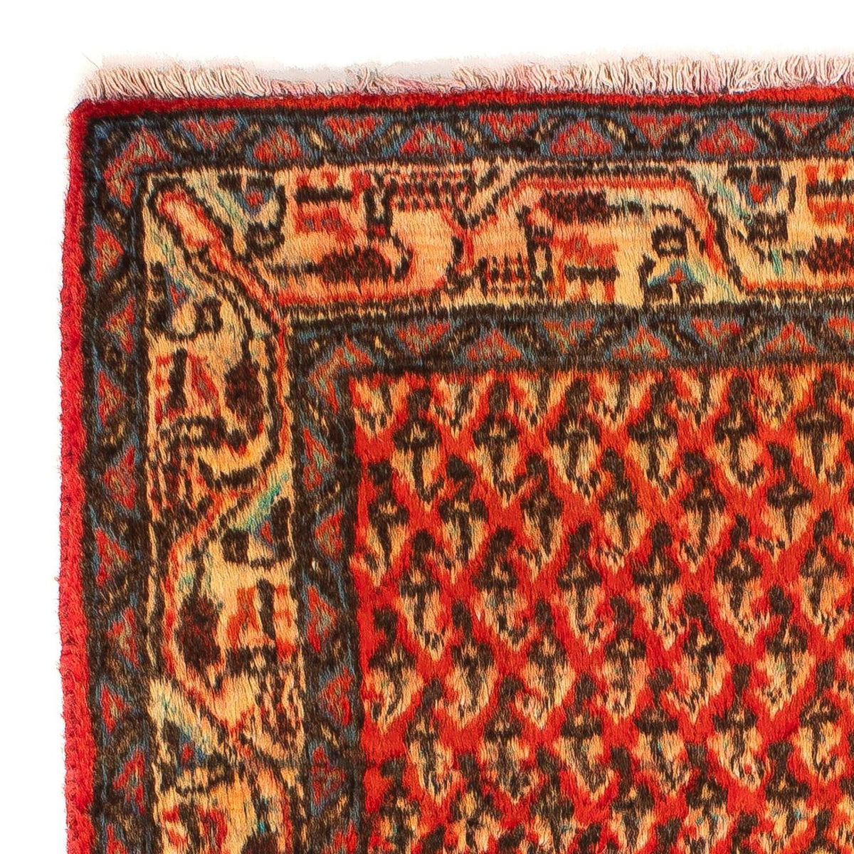 Perser Rug - Mir - 142 x 64 cm - red