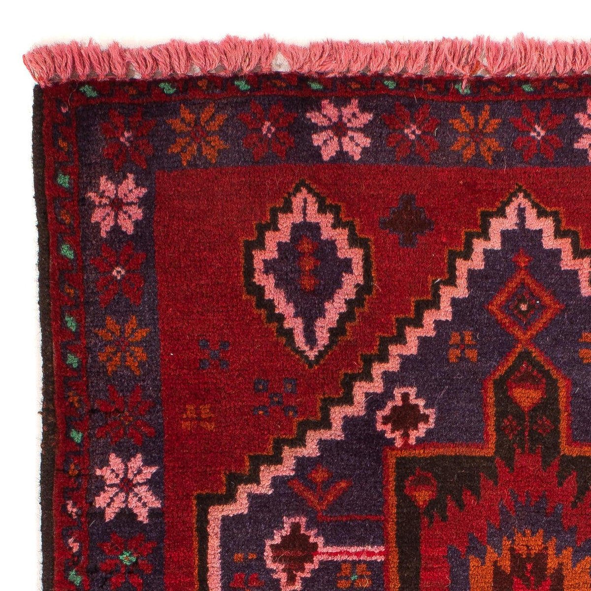 Belutsch Rug - 125 x 87 cm - dark red