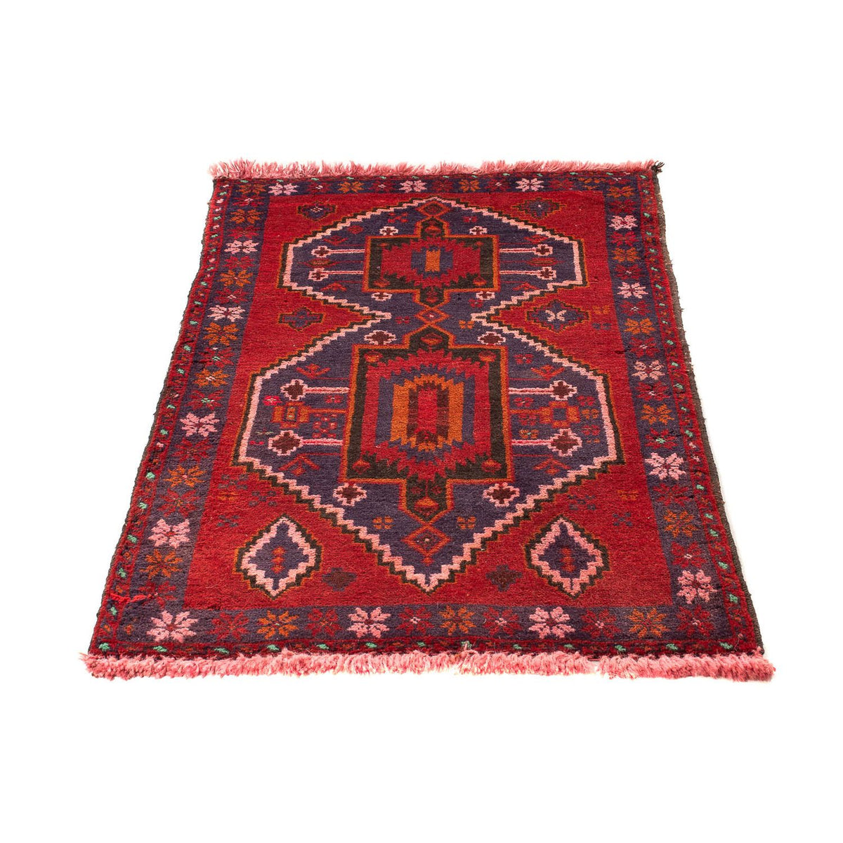 Belutsch Rug - 125 x 87 cm - dark red