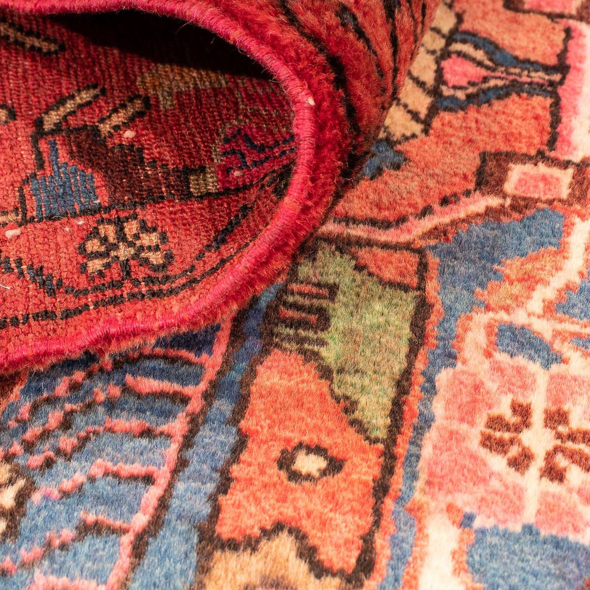 Perser Rug - Nomadic - 122 x 88 cm - multicolored