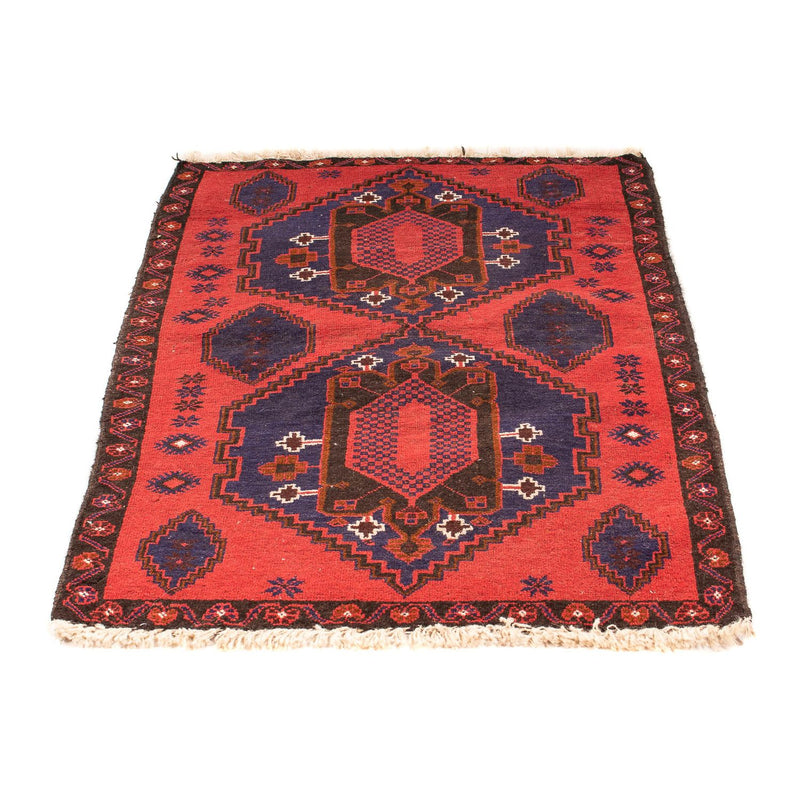 Belutsch Rug - 140 x 92 cm - dark red
