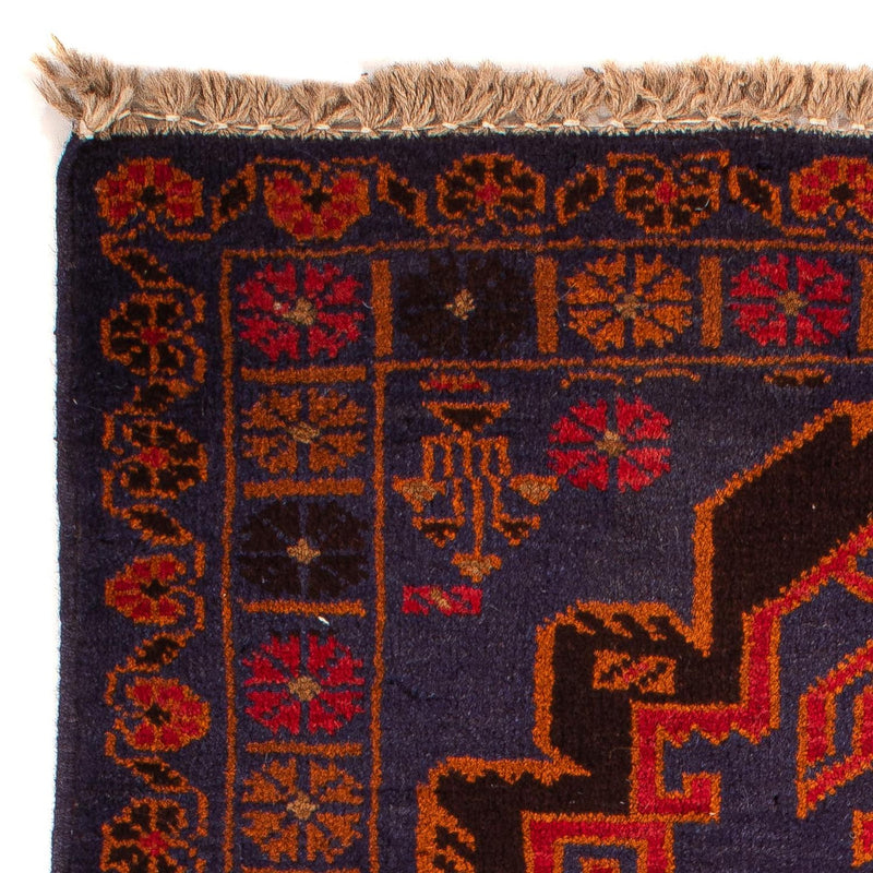 Belutsch Rug - 133 x 76 cm - dark blue