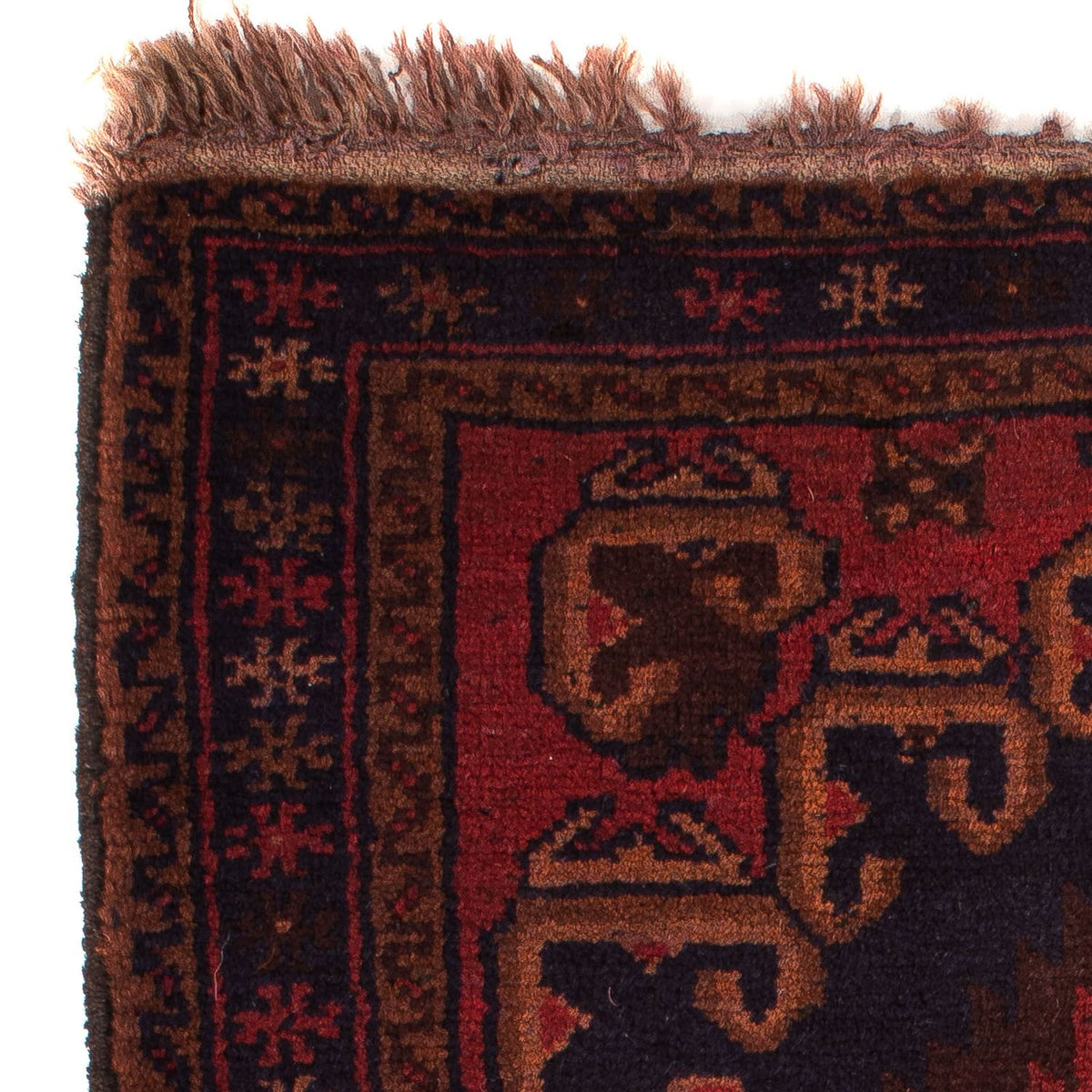 Belutsch Rug - 117 x 74 cm - dark red