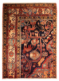 Perser Rug - Nomadic - 120 x 88 cm - multicolored