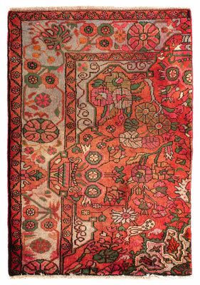 Perser Rug - Nomadic - 124 x 80 cm - light red