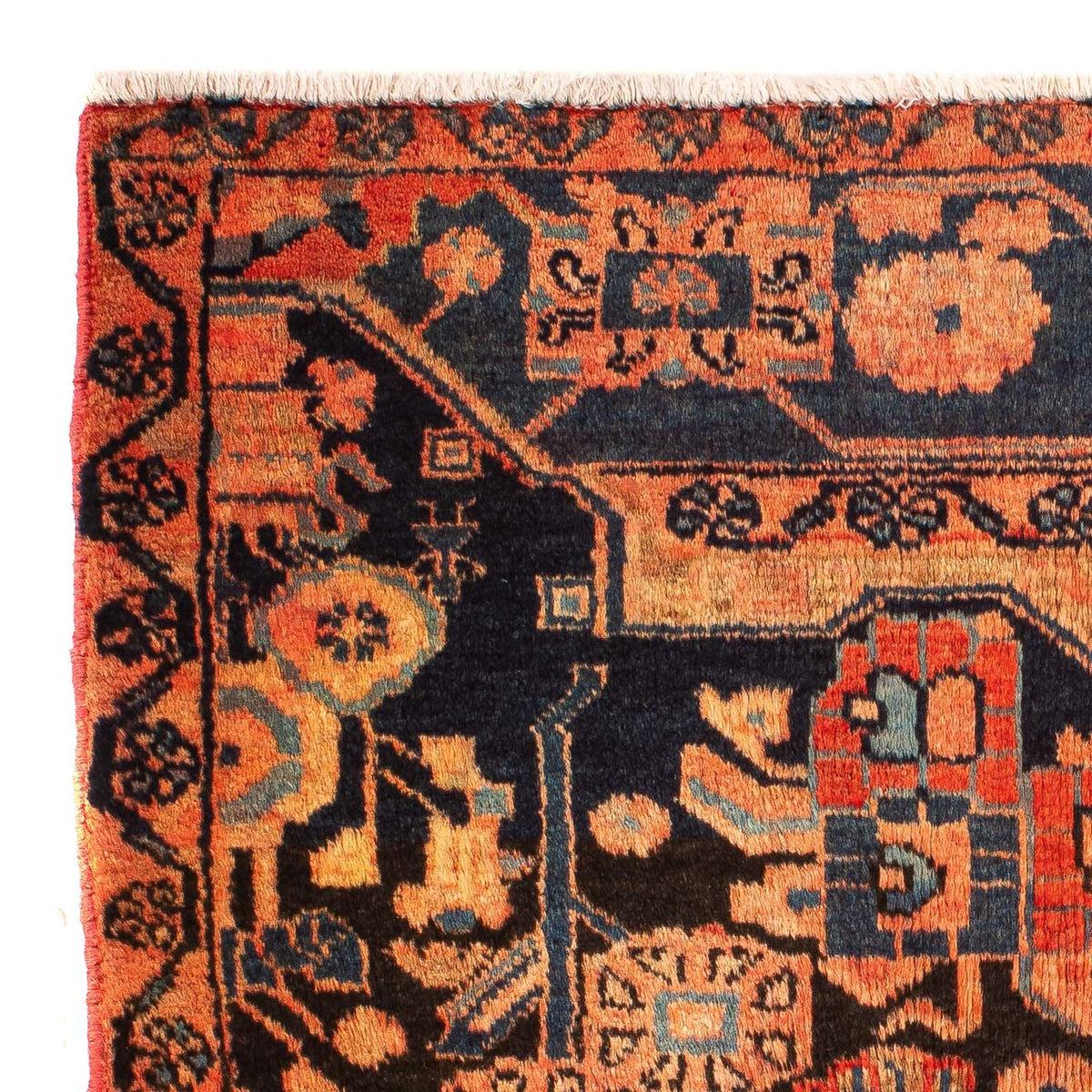 Perser Rug - Nomadic - 110 x 83 cm - multicolored