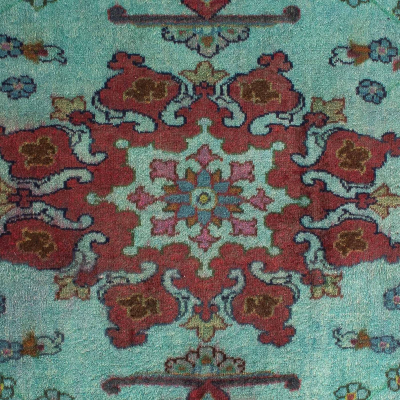 Perser Rug - Classic square  - 105 x 104 cm - light blue