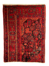 Nahavand Rug 95x132cm - Persian Rugs - Rectangle / Dark Red / 95 x 132 cm Rectangle