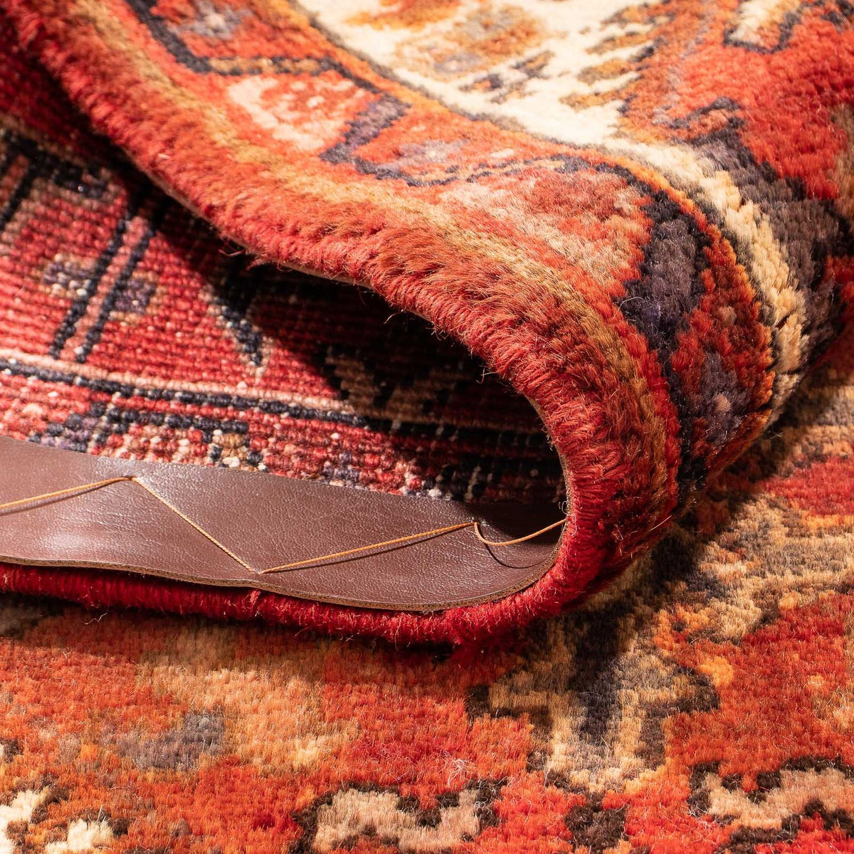 Perser Rug - Nomadic - 132 x 84 cm - rust