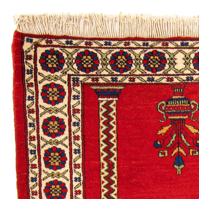 Afghan Rug - Bukhara - 158 x 94 cm - dark red