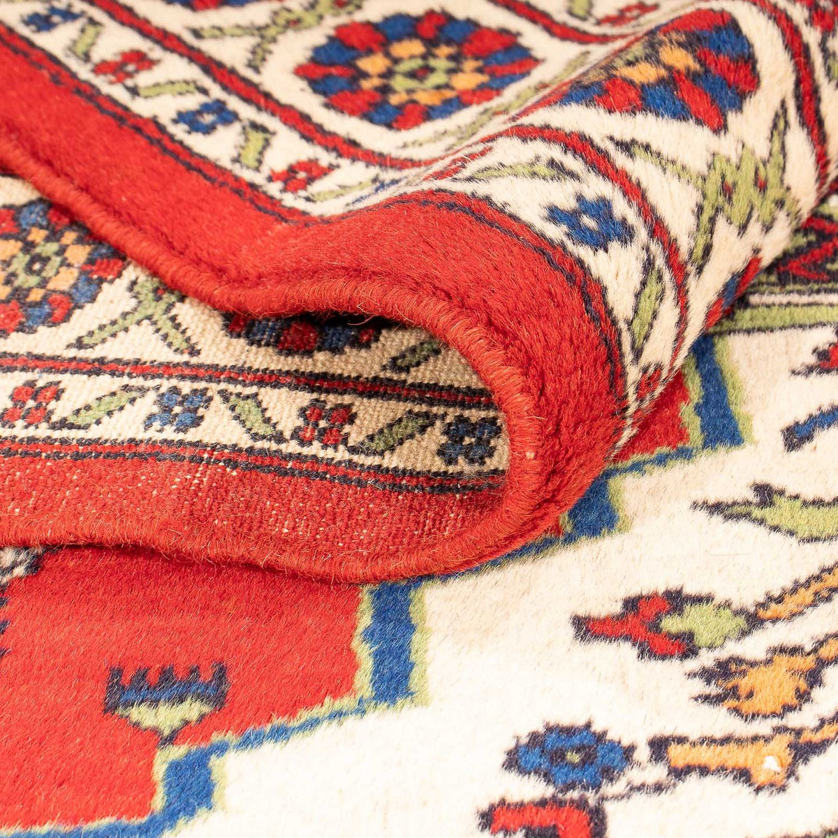 Afghan Rug - Bukhara - 158 x 94 cm - dark red