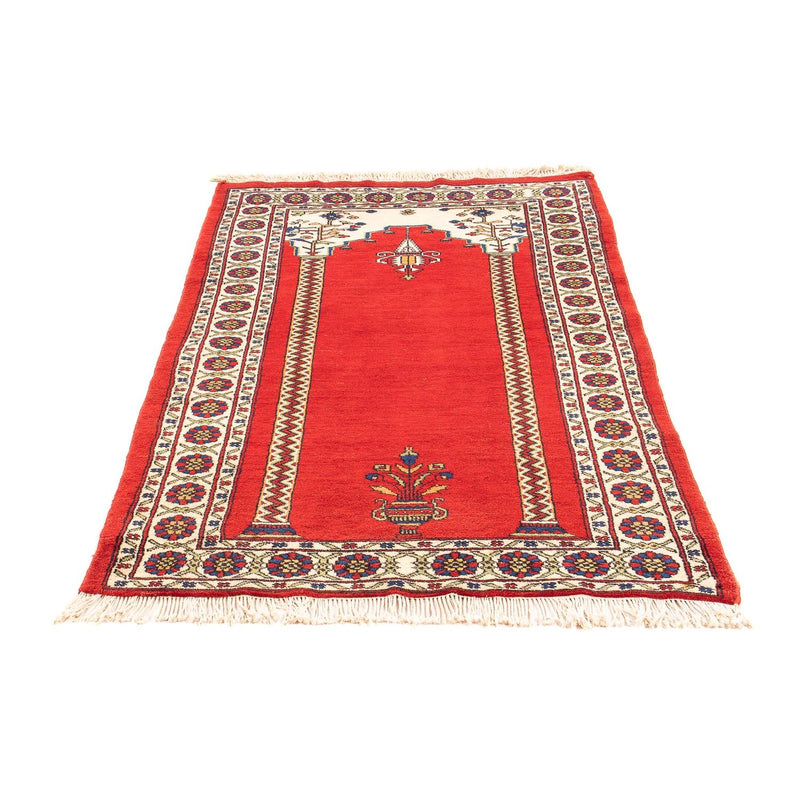 Afghan Rug - Bukhara - 158 x 94 cm - dark red