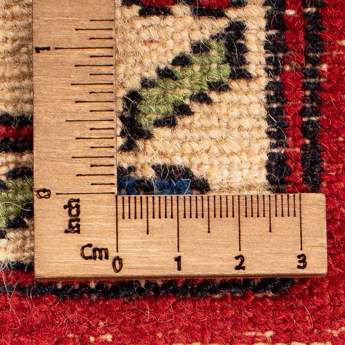 Afghan Rug - Bukhara - 158 x 94 cm - dark red