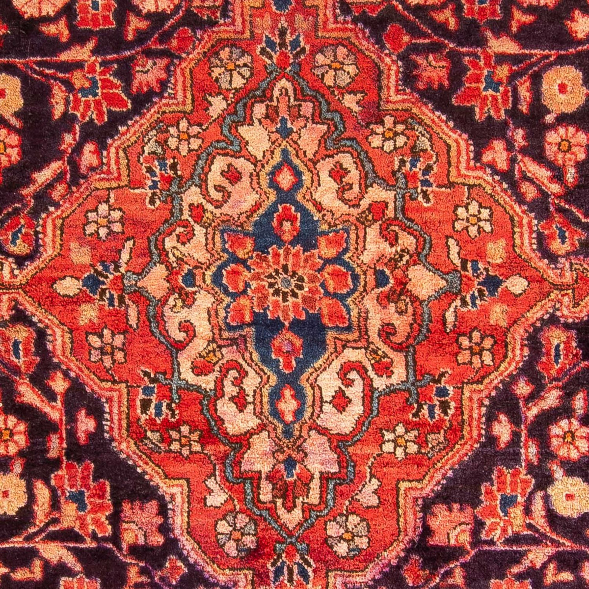 Perser Rug - Nomadic - 214 x 137 cm - dark blue