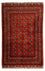 Afghan Rug - Bukhara - 199 x 124 cm - dark red