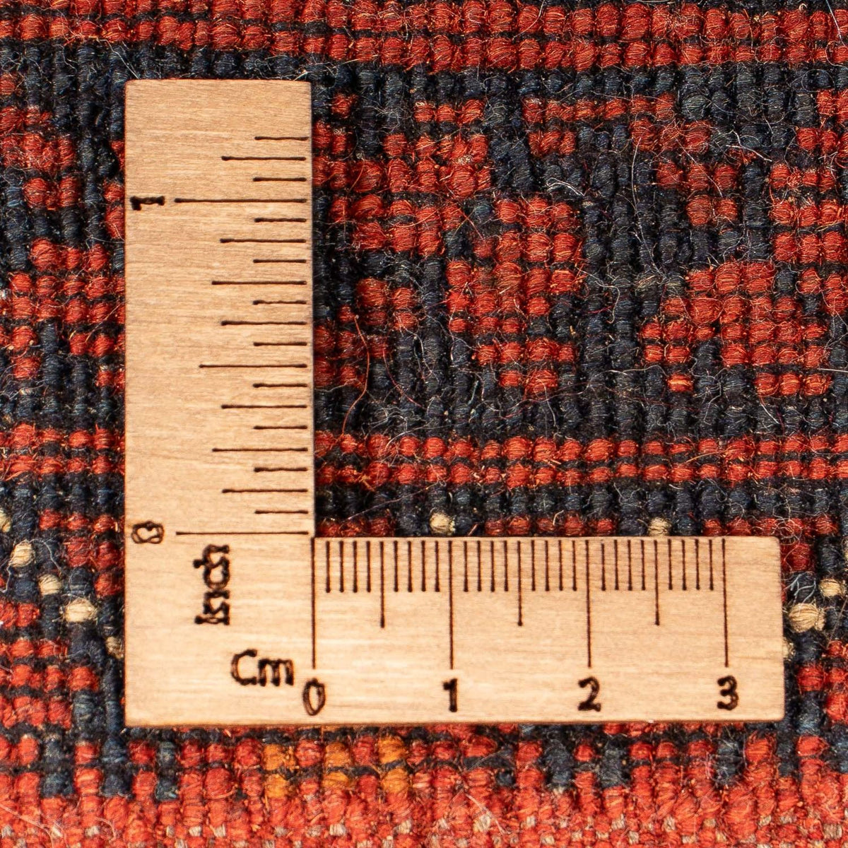 Afghan Rug - Bukhara - 199 x 124 cm - dark red