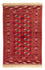 Turkaman Rug - 123 x 83 cm - dark red