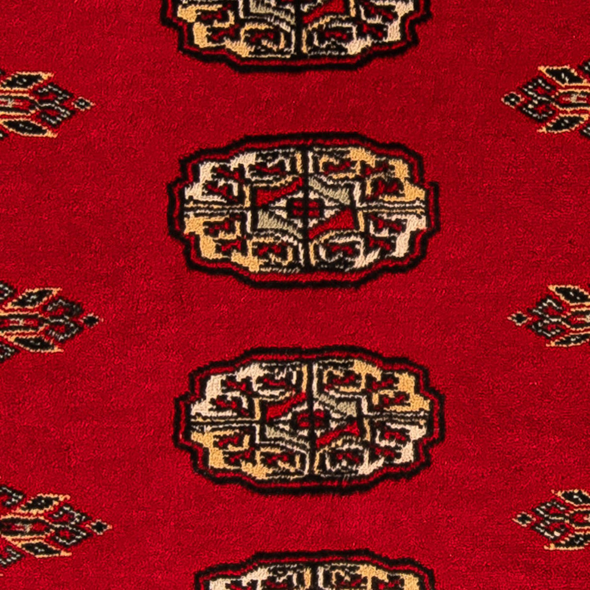 Pakistani Rug - 123 x 80 cm - dark red