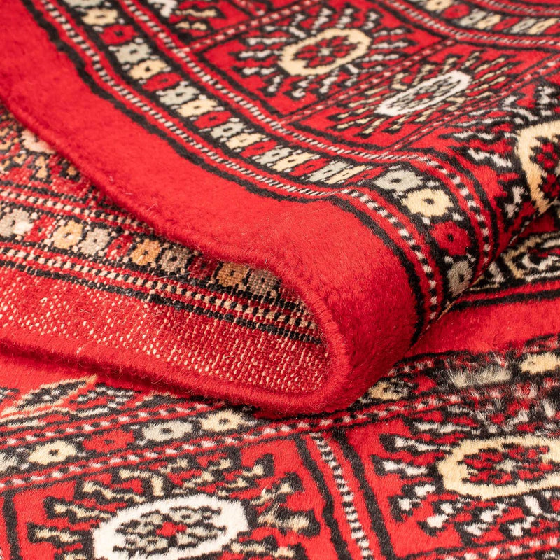 Pakistani Rug - 123 x 80 cm - dark red