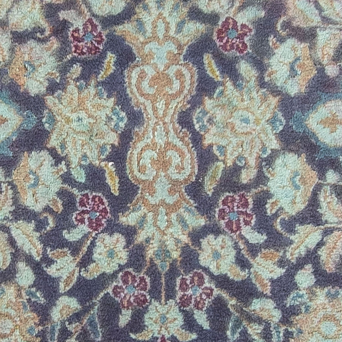 Runner Perser Rug - Nain - Royal - 290 x 92 cm - dark blue