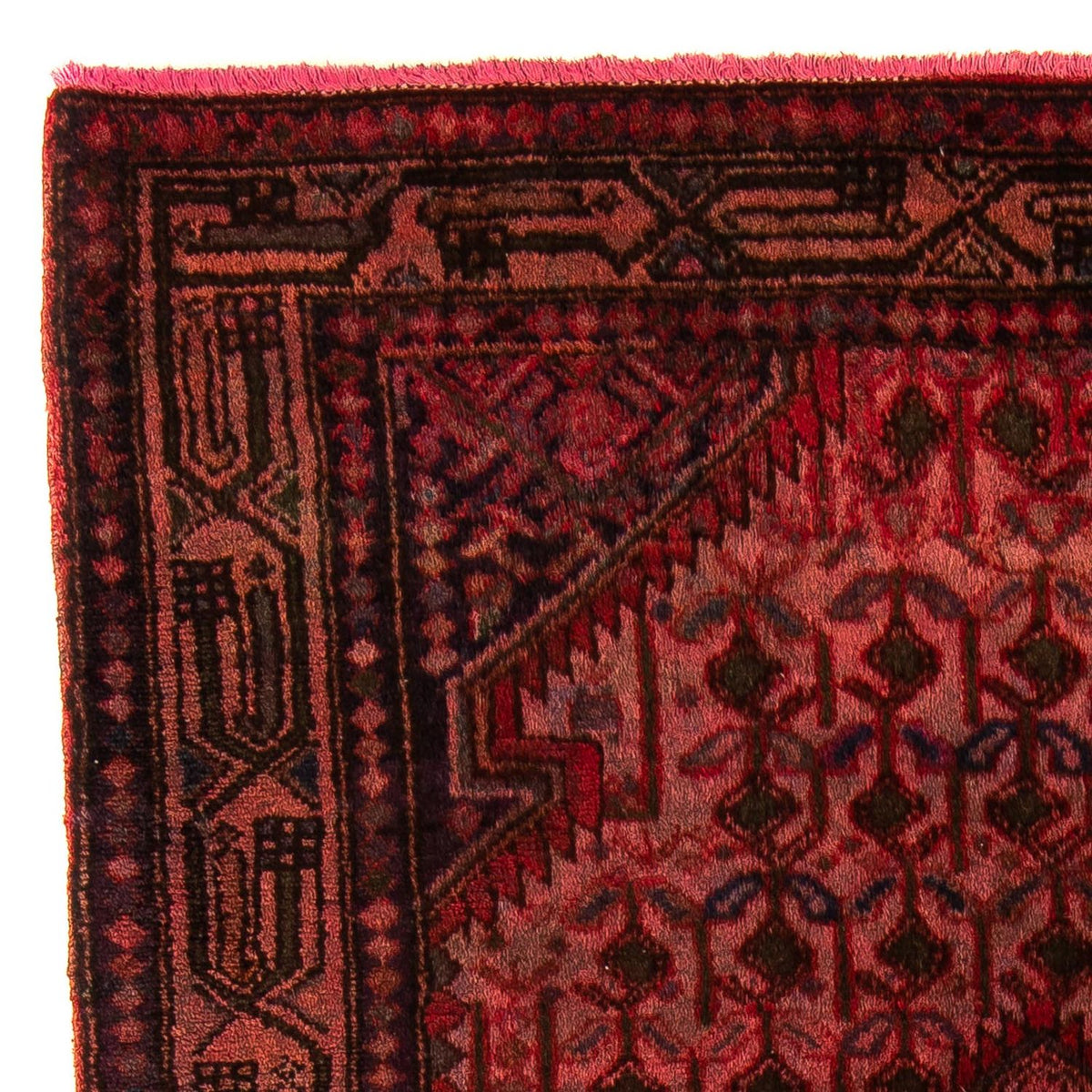 Perser Rug - Nomadic - 173 x 104 cm - dark red