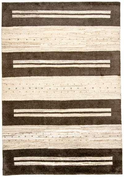 Indo Gabbeh Rug 201x293cm - Wool Rug
