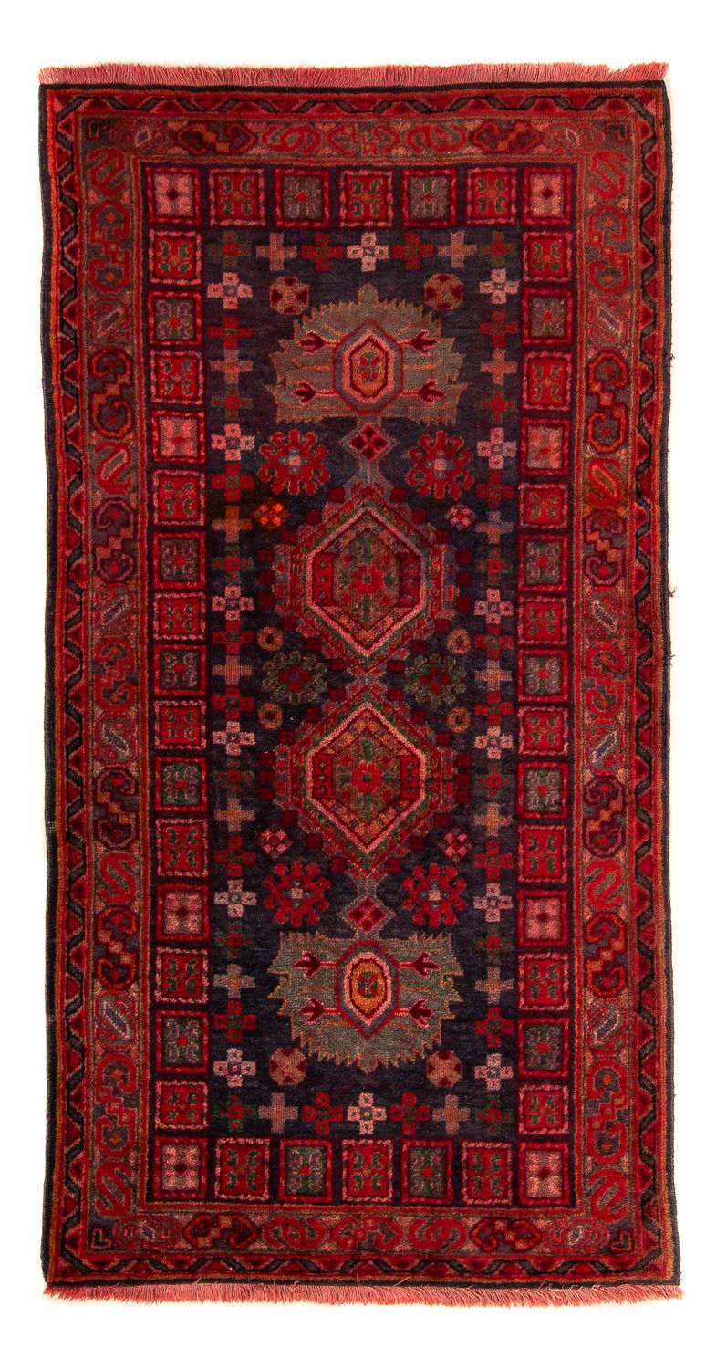 Belutsch Rug - 154 x 78 cm - dark red