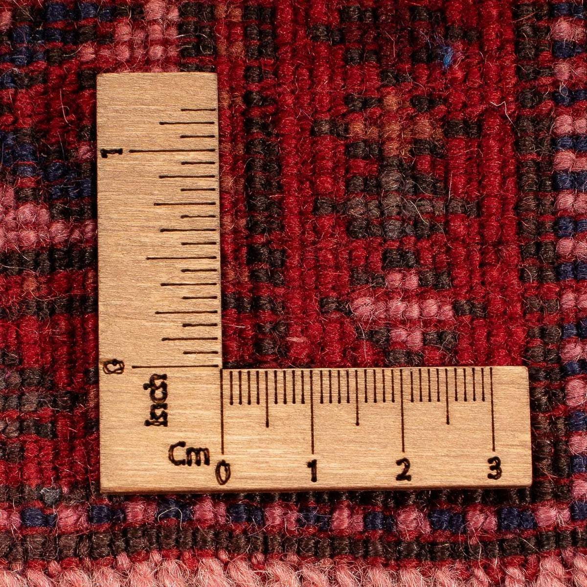 Belutsch Rug - 131 x 104 cm - light red