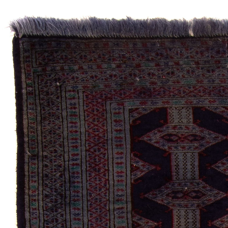 Turkaman Rug - 147 x 108 cm - dark brown