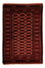 Afghan Rug - Bukhara - 150 x 103 cm - dark red